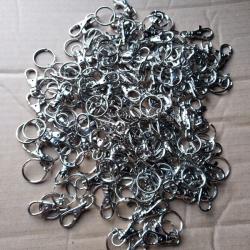 Lot 200 mousquetons porte clef