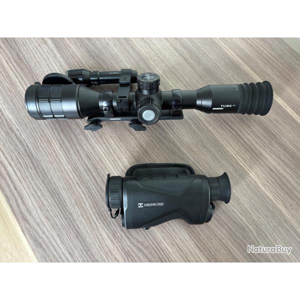 HIKMicro Condor CQ35L et Infiray TD70 V2