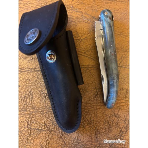 Tr�s beau laguiole David Dauvillaire loupe de marronnier