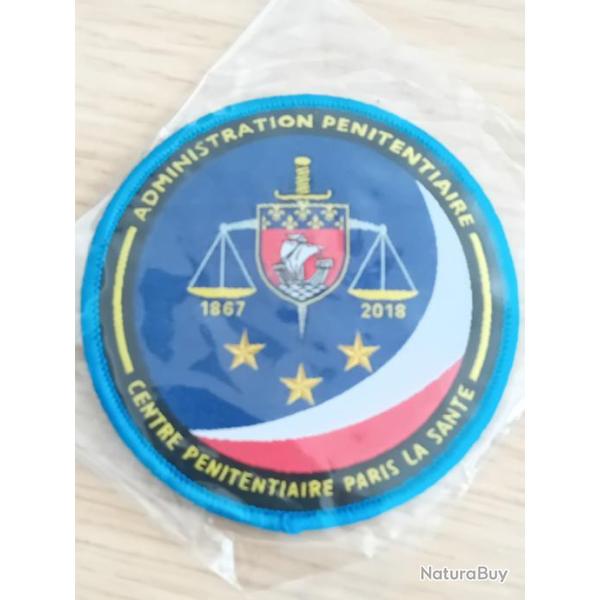 Ecusson p�nitentiaire PARIS LA SANTE