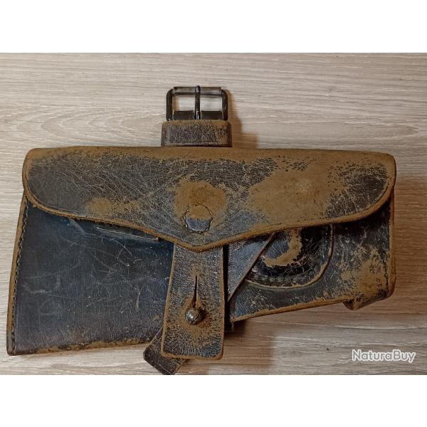 Porte-hache de pionnier Allemand H. SCHELLHORN + crochet ww2