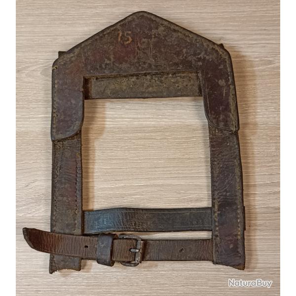 Porte-pelle Allemand d'infanterie en cuir d'�poque ww1