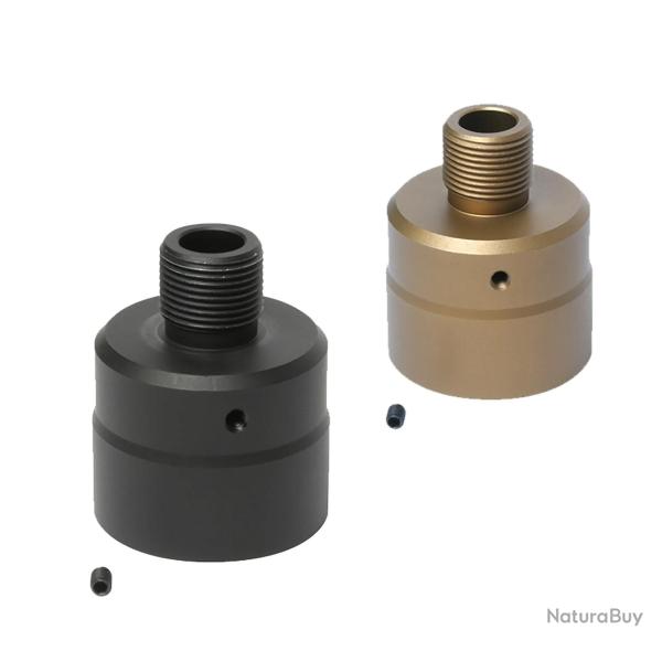 Adaptateur Silencieux 14mm CCW pour MP9 Desert - G&G