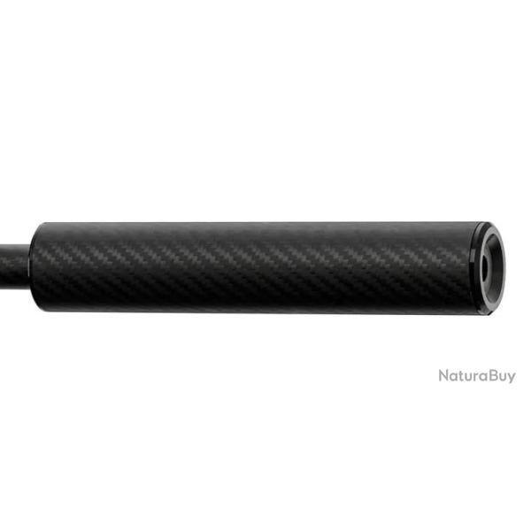 Silencieux Carbone 40x200mm avec Mousse Storm PC1 - Storm Airsoft