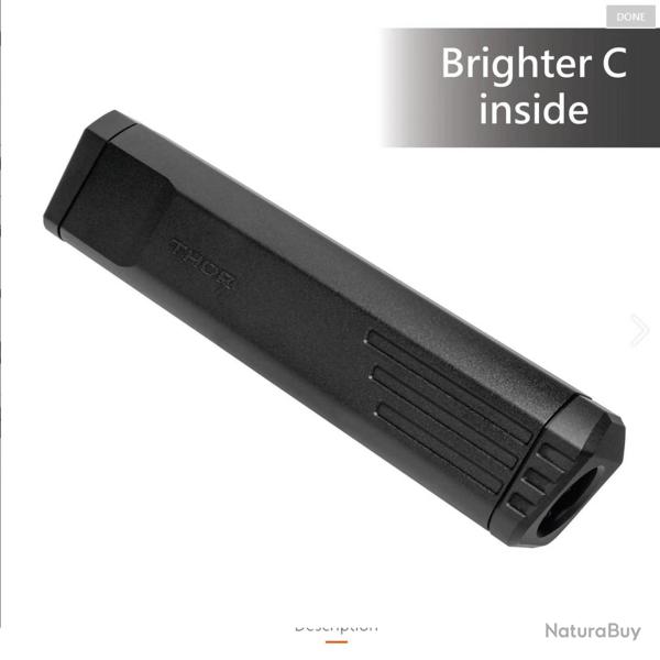 Silencieux Thor et Traceur Brighter C Tracer Unit Thor QD - Bifrost M compatible Kriss Vector Acetec