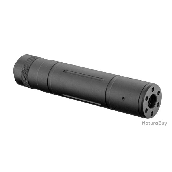 Silencieux Universel 14mm Noir 150mm - Bo Manufacture
