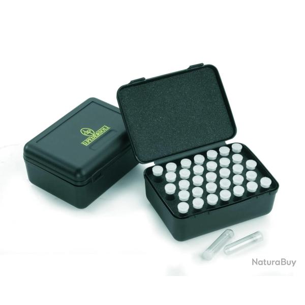 Bo�te de Rangement pour 40 Dosettes � Poudre 3.2 g / 50 gr Davide Pedersoli
