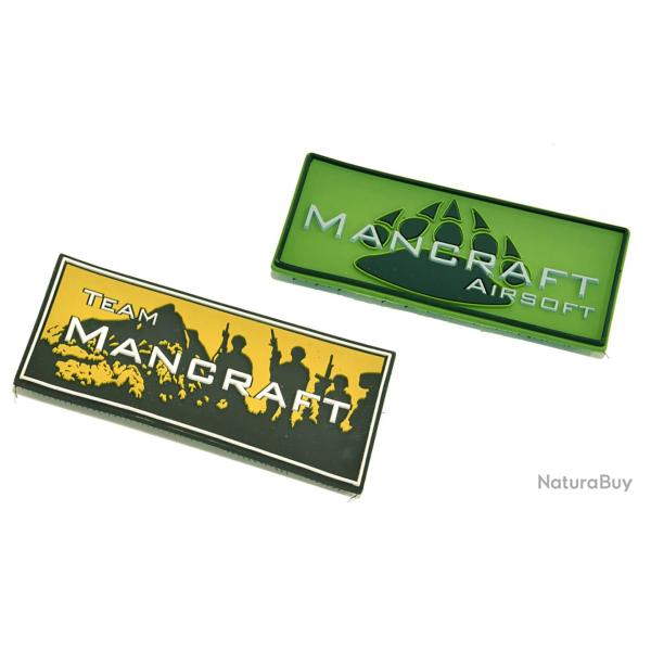 Patch PVC Mancraft Team Jaune