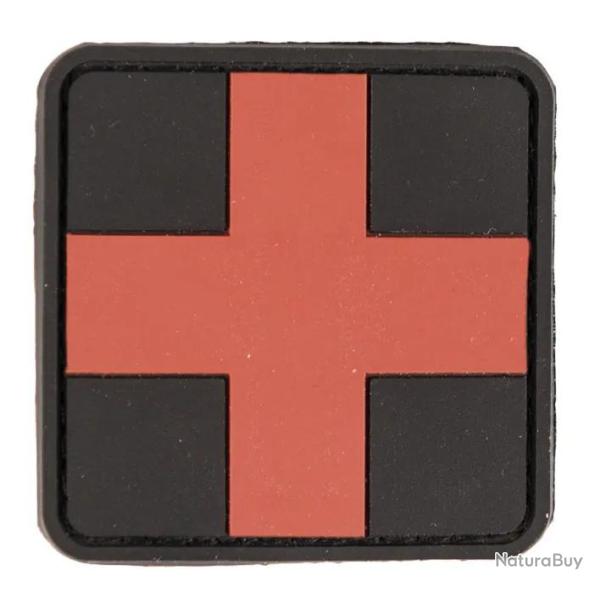 Patch PVC Premier Secours Croix Rouge 5.5 x 5.5cm Sport Attitude