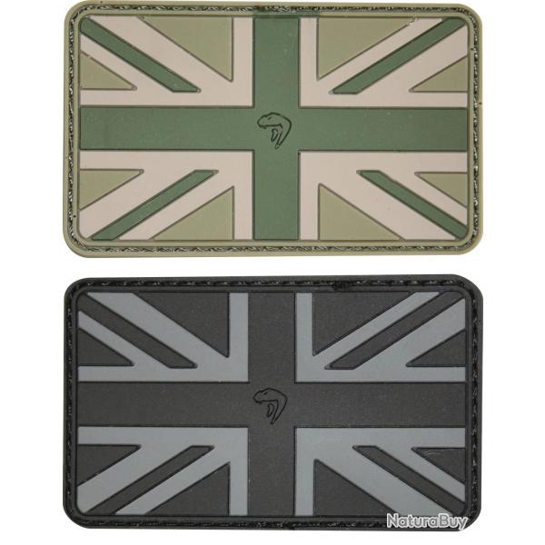 Patch PVC Union Jack Flag Viper Gris - Viper Tactical