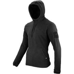 Sweat en Polaire Noir avec Capuche Viper Tactical