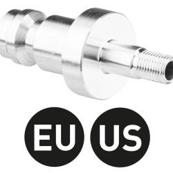 Valve sans Per&ccedil;age HPA pour GBB WE / KJ / VFC - Connecteur EU ou US - Bo Manufacture