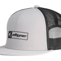 Casquette Hat Squared Trucker Gris, Noir et Blanc - Dye