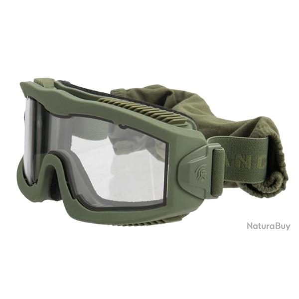 Masque S�rie Aero Thermal OD Verre Clair - Lancer Tactical