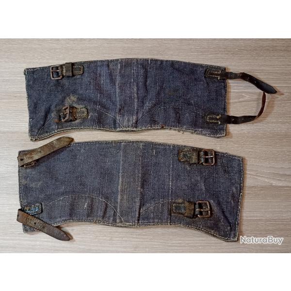 Paire de gu�tres Allemande de la Luftwaffe Gamaschen ww2