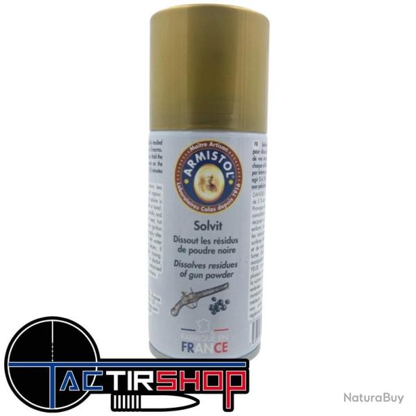 Spray nettoyant ARMISTOL SOLVIT pour Poudre Noire