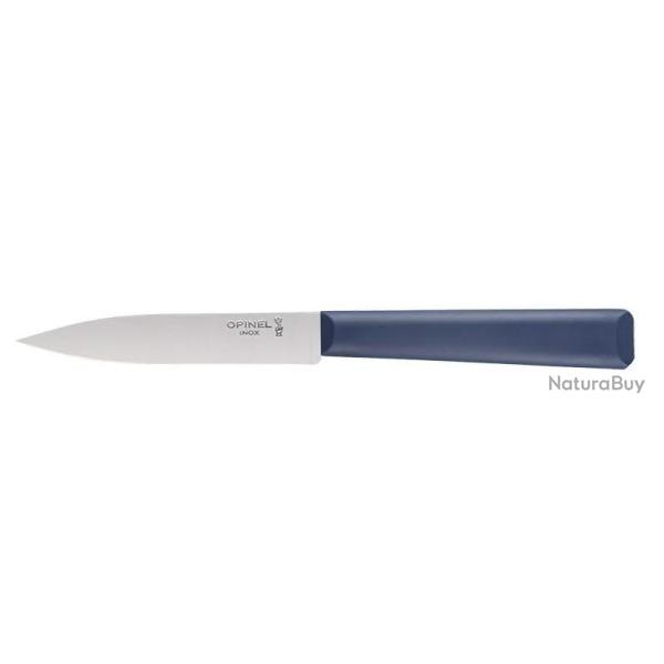 Opinel Couteau Office n�312 Essentiels Bleu - Lame lisse 10cm