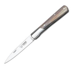 Couteau pliant Cudeman manche 11cm corne avec mitre