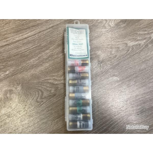 Lot de 10 cartouches pour test calibre 12 TUNET