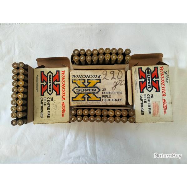 3 bo�tes 300 Winchester Magnum Le prix comprend l'envoi