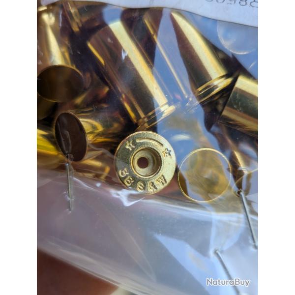 douilles 38 smith et wesson  38 sw.