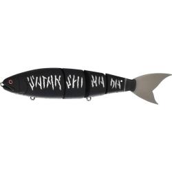 Poisson Nageur Swimbait Madness Balam 245 Satan Black