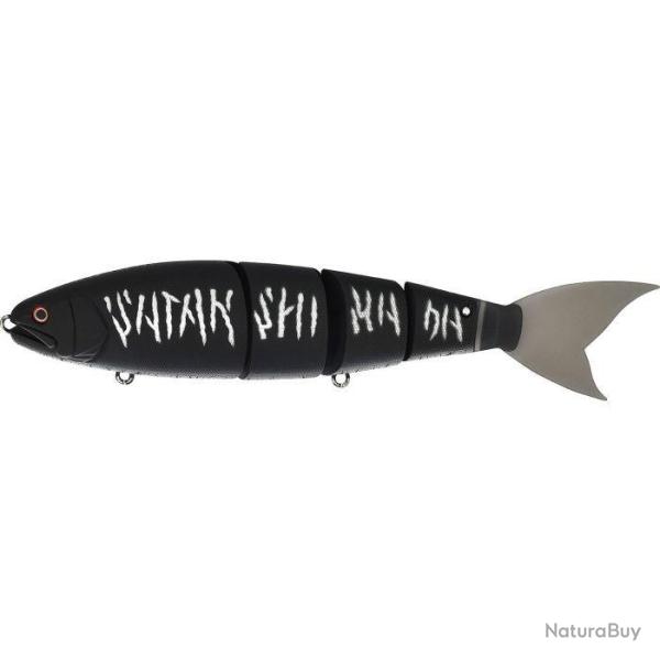 Poisson Nageur Swimbait Madness Balam 245 Satan Black