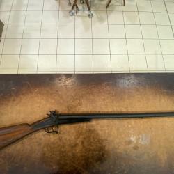 Fusil a chien calibre 16 pour collection