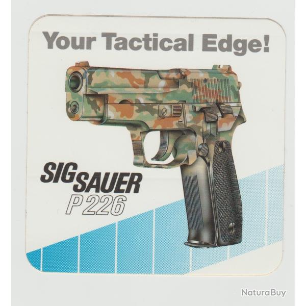 Sticker : SIG SAUER P 226  (fond blanc)