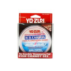 Fluorocarbone Yo-Zuri HD Carbone Rose 27m Rose 27m 0,7470mm 27,30kg