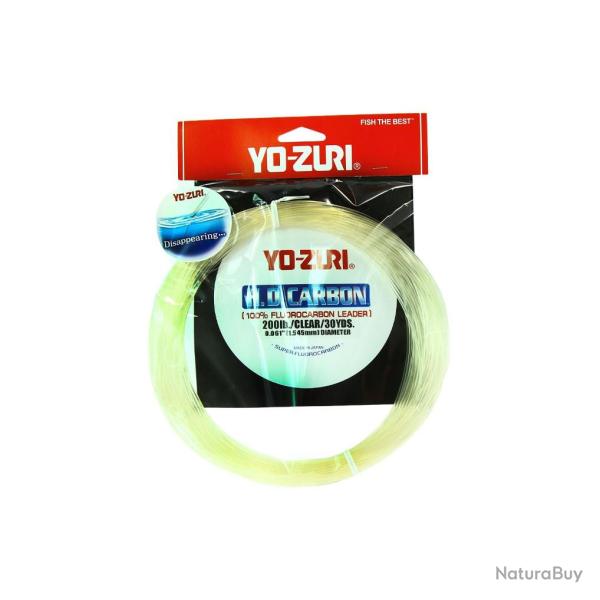 Fluorocarbone Yo-Zuri HD Carbone Naturel 27m Naturel 27m 1,5450mm 90,90kg
