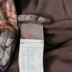 Veste accasion 12 ans d&eacute;cathlon