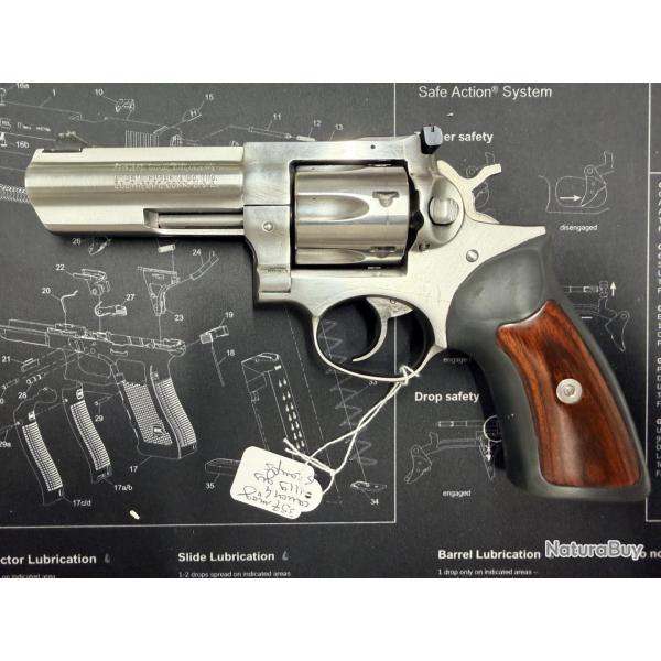 Ruger GP100 Inox 4" 357 mag OCCASION