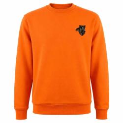 Sweat Orange Sanglier Treeland 100% Polyester Brod&eacute; 2XL