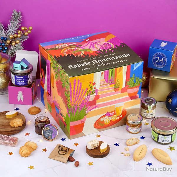 Calendrier de l'Avent Balade Gourmande en Provence - Le calendrier gourmand