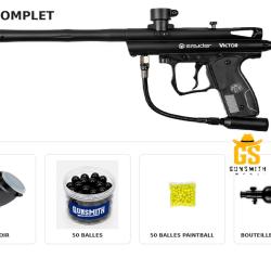 PACK COMPLET SPYDER CALIBRE .68 - paintball pour d&eacute;truire les nids des frelons gunsmith