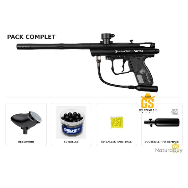 PACK COMPLET SPYDER CALIBRE .68 - paintball pour d�truire les nids des frelons gunsmith