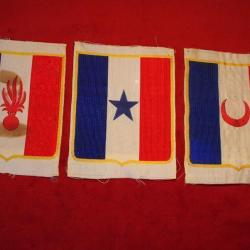insignes sportifs tissus r&eacute;glementaires arm&eacute;e fran&ccedil;aise 1941 - LEGION VOLONTAIRES FRANCAIS  WWII