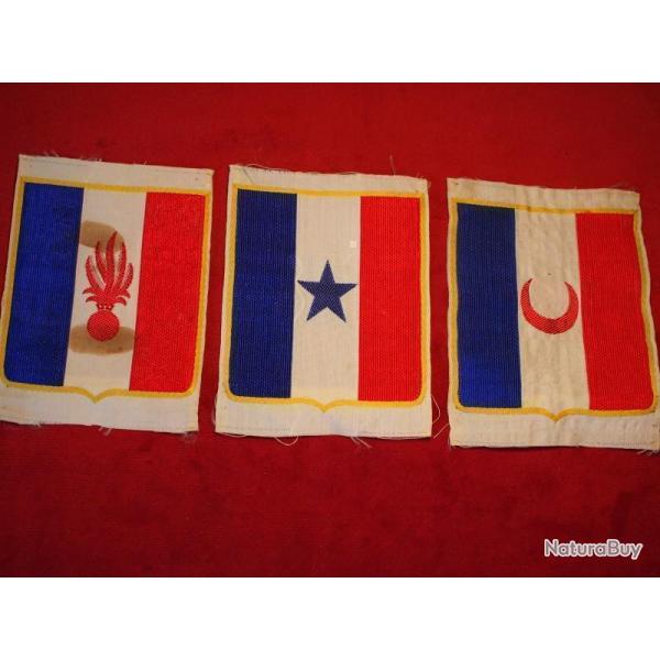 insignes sportifs tissus r�glementaires arm�e fran�aise 1941 - LEGION VOLONTAIRES FRANCAIS  WWII