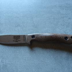 ESEE AGK + cuir + Firesteel