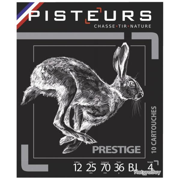 Cartouches Pisteurs prestige Cal.12/70mm N�5 36G bourre � jupe bo�te de 10