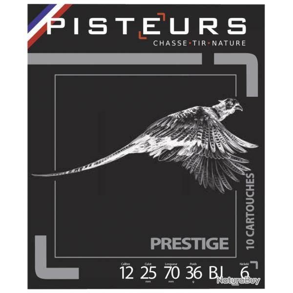Cartouches Pisteurs prestige Cal.12/70mm N�6 36G bourre � jupe bo�te de 10