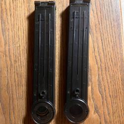 Lot de 2 chargeurs King Arms pour r&eacute;pliques airsoft P90 AEG.