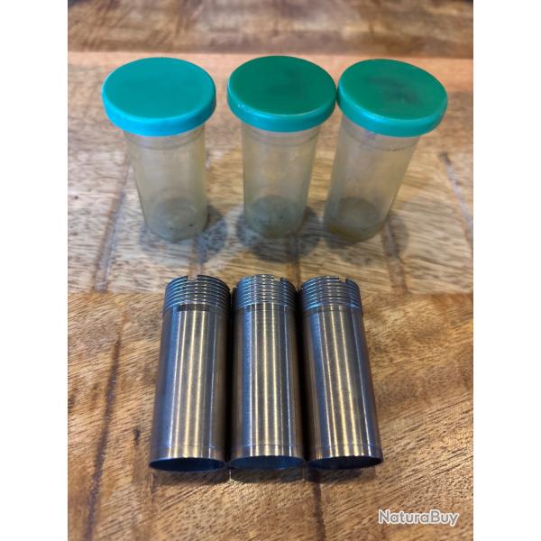 Lot de 3 chokes Fair cal 12