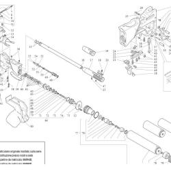 Pieces d&eacute;tach&eacute;es pour istolet Benelli kite young cal.4,5mm - droitier