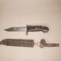 baionnette ak 74 n&deg;1946/4 bakelite