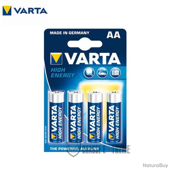 4 Piles VARTA AA