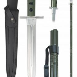 &Eacute;PIEU DE CHASSE LANCE D&Eacute;MONTABLE PROFESSIONNEL  LAME DE 30 CM TR&Egrave;S R&Eacute;SISTANTE
