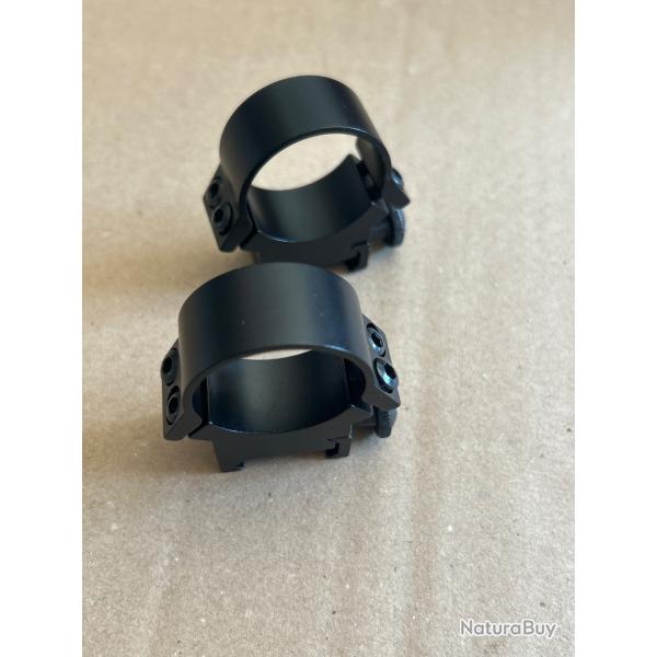 Paire de collier 30mm pour rail 21mm