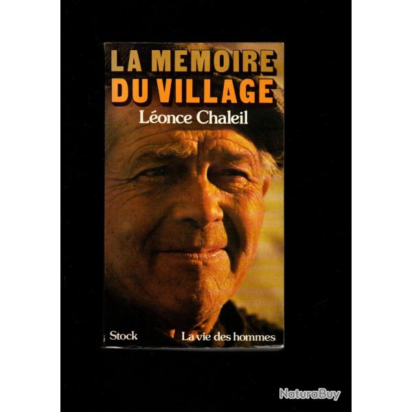 la m�moire du village l�once chaleil , brignon gard granf format